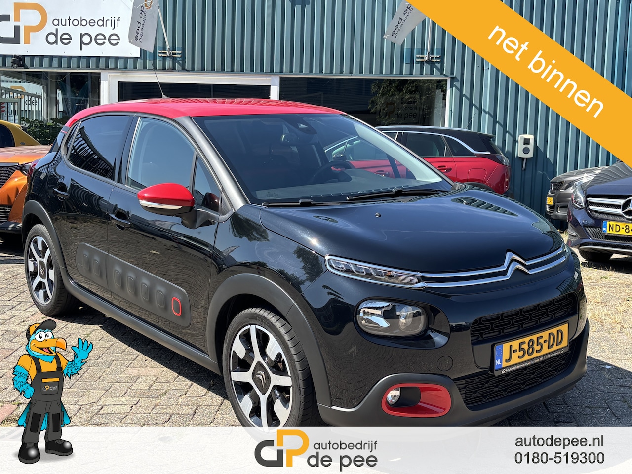 Citroën C3 - 1.2 PureTech Shine GARANTIE/CRUISE/CLIMA/CARPLAY/PARKEERSENS./CAMERA/LICHTMETAAL 17" rijkl - AutoWereld.nl