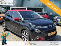 Citroën C3 - 1.2 PureTech Shine GARANTIE/CRUISE/CLIMA/CARPLAY/PARKEERSENS./CAMERA/LICHTMETAAL 17" rijkl