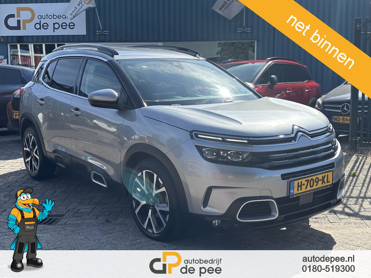 Citroën C5 Aircross - 1.2 PureTech Business Plus GARANTIE/TREKHAAK/CRUISE/CLIMA/CARPLAY/PARKEERSENS V+A/CAMERA/L - AutoWereld.nl