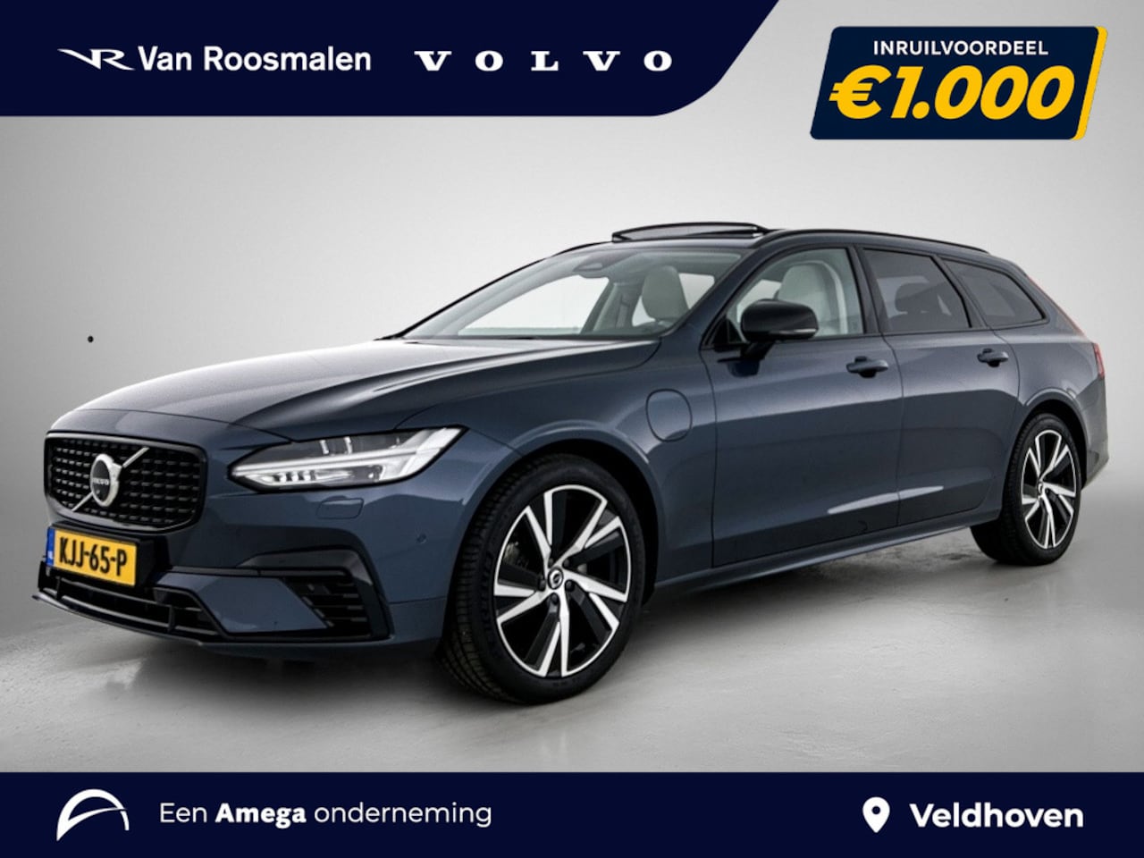 Volvo V90 - 2.0 T8 AWD UItimate Dark - AutoWereld.nl
