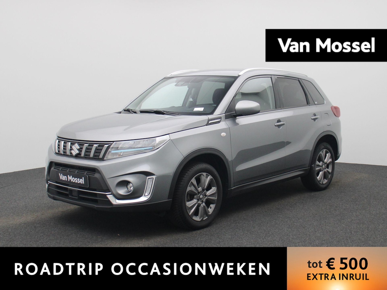 Suzuki Grand Vitara - 1.5 Luxe+ 2WD A/T | CAMERA | KLIMAATREGELING | STOELVERWARMING | KEYLESS | ADAPTIVE CRUISE - AutoWereld.nl