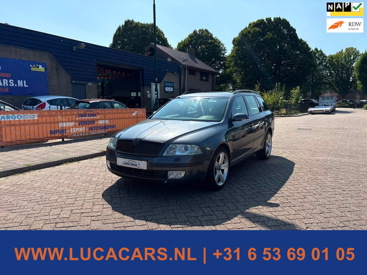 Skoda Octavia Combi - 2.0 TDI Business Airco Trekhaak NIEUWE APK! - AutoWereld.nl