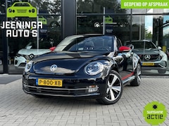 Volkswagen Beetle Cabriolet - 1.2 TSI Exclusive Series |Stoelverwarming|Clima|Leer