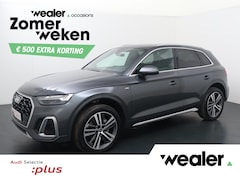 Audi Q5 - 50 TFSI e S edition | 299 PK | SoH 100% | Adaptive cruise control | Dodehoek detectie | Cl