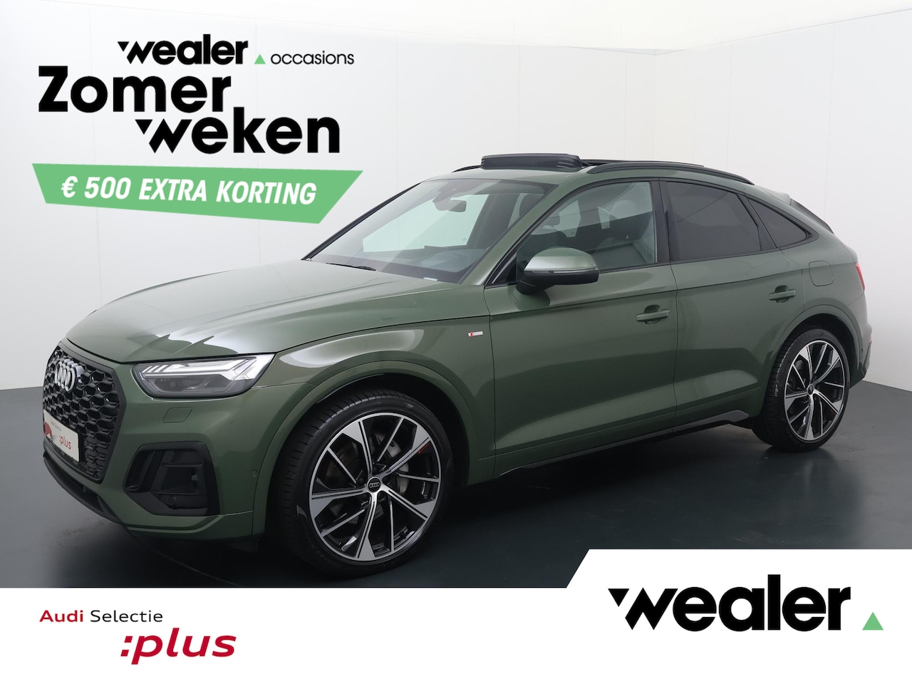 Audi Q5 Sportback - 50 TFSI e S edition | 299 PK | SoH 100% | Panoramadak | Luchtvering | Head-up display | Ar - AutoWereld.nl