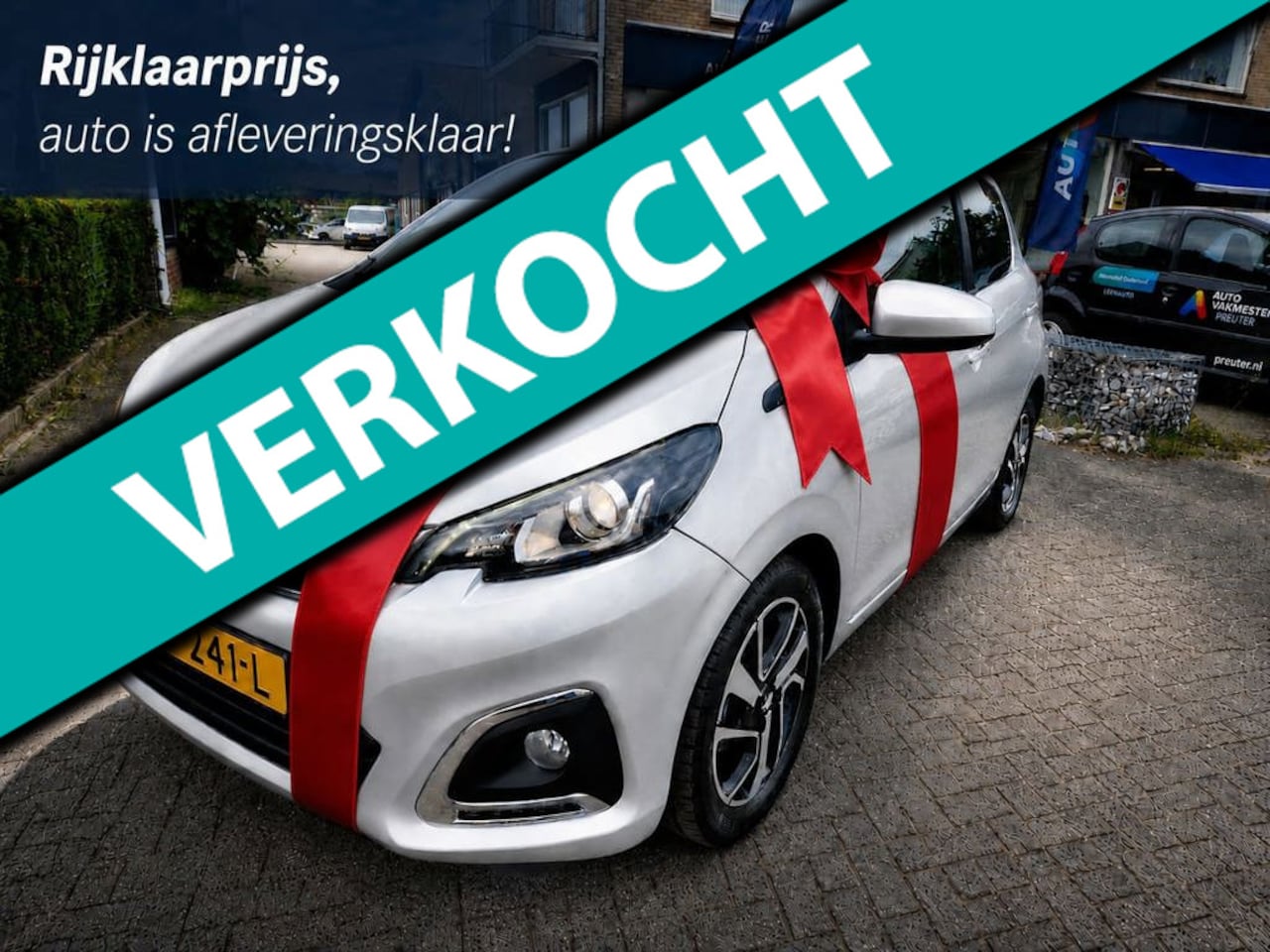 Peugeot 108 - 1.0 VTi Allure Automaat, zeer mooi met unieke km-stand! - AutoWereld.nl