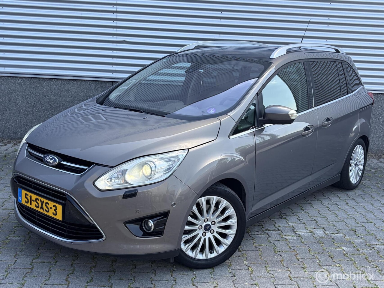 Ford Grand C-Max - 1.6 Titanium 7p. Xenon-Panoramadak-Leder - AutoWereld.nl