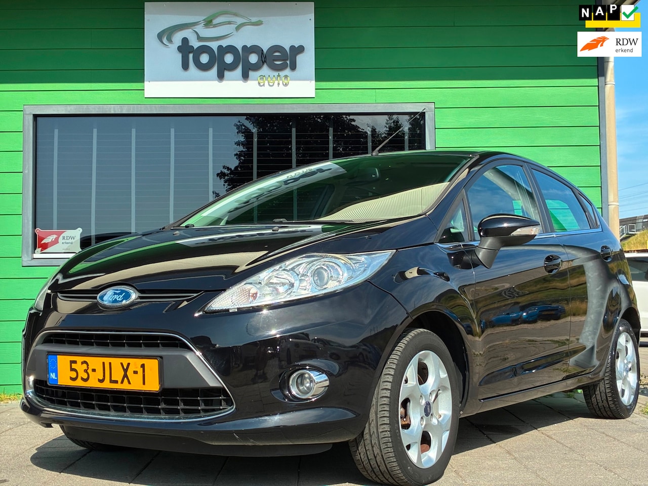 Ford Fiesta - 1.4 Titanium|1e Eigenaar|CruiseControl|Climatronic|LM-Velgen|PDC| - AutoWereld.nl