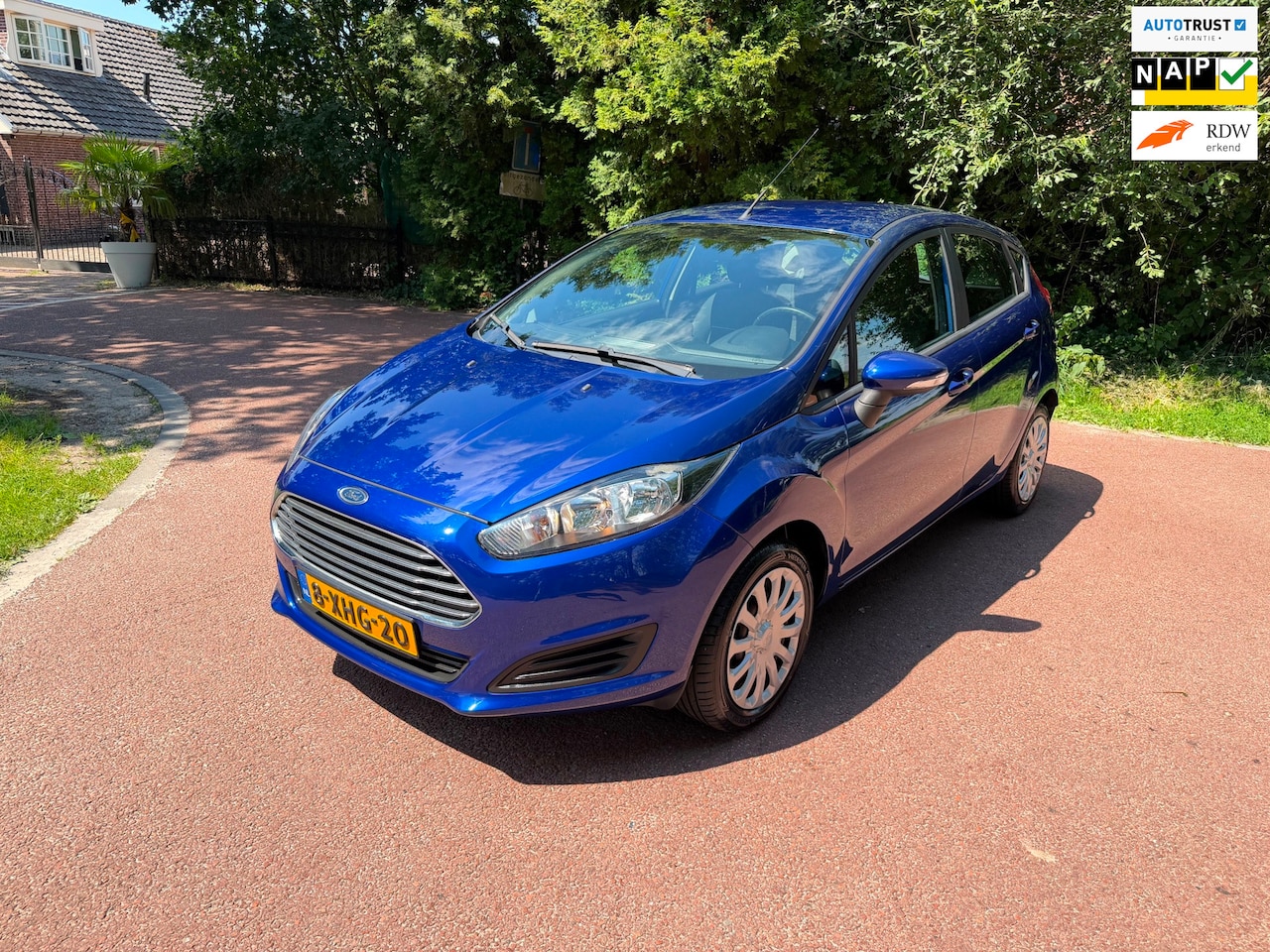 Ford Fiesta - 1.0 Style / Navi / Airco / Aux / NAP / Apk / 5d / Nette Auto - AutoWereld.nl