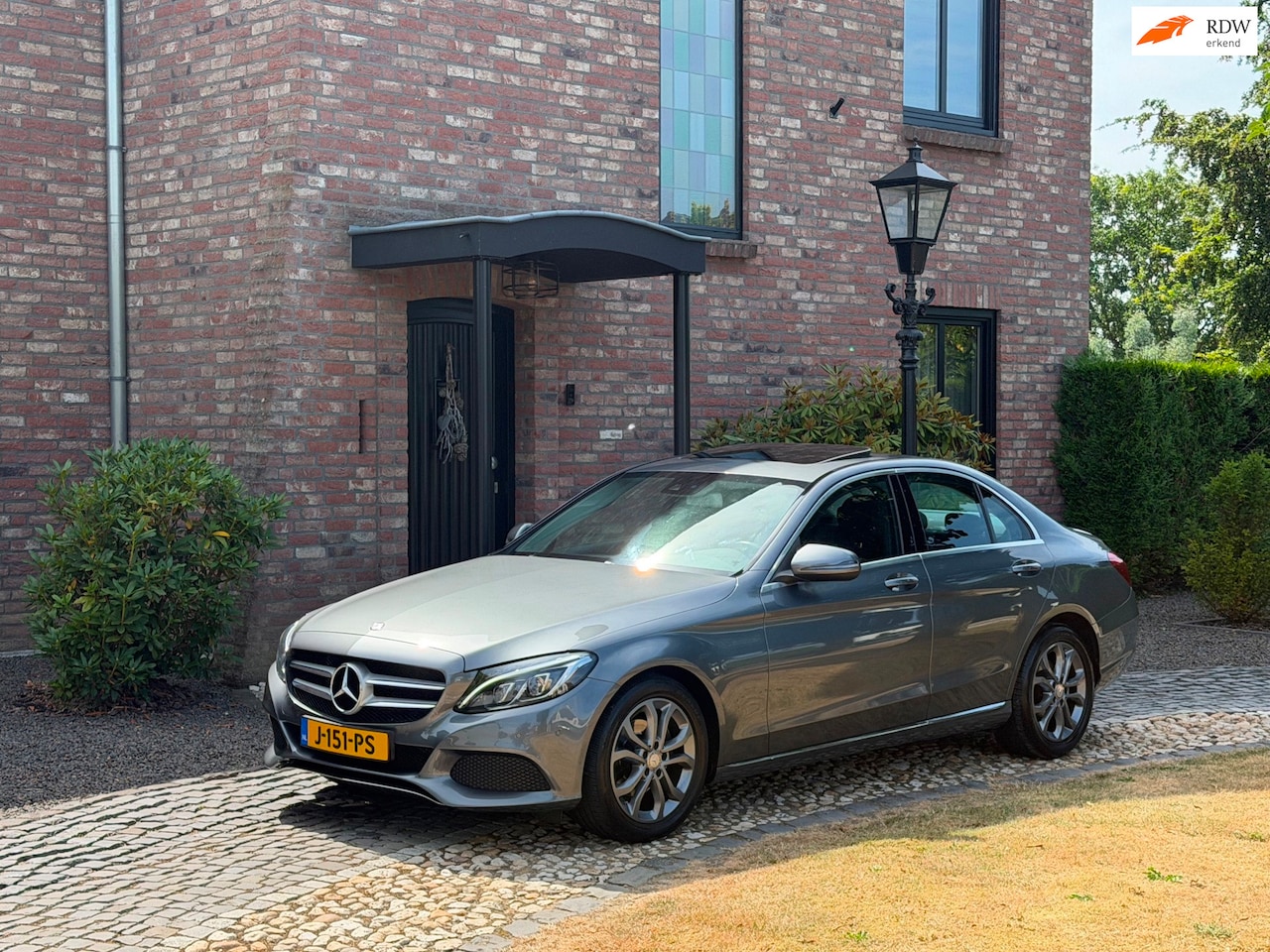 Mercedes-Benz C-klasse - 180 Ambition Schuifdak Ledlampen Navi - AutoWereld.nl