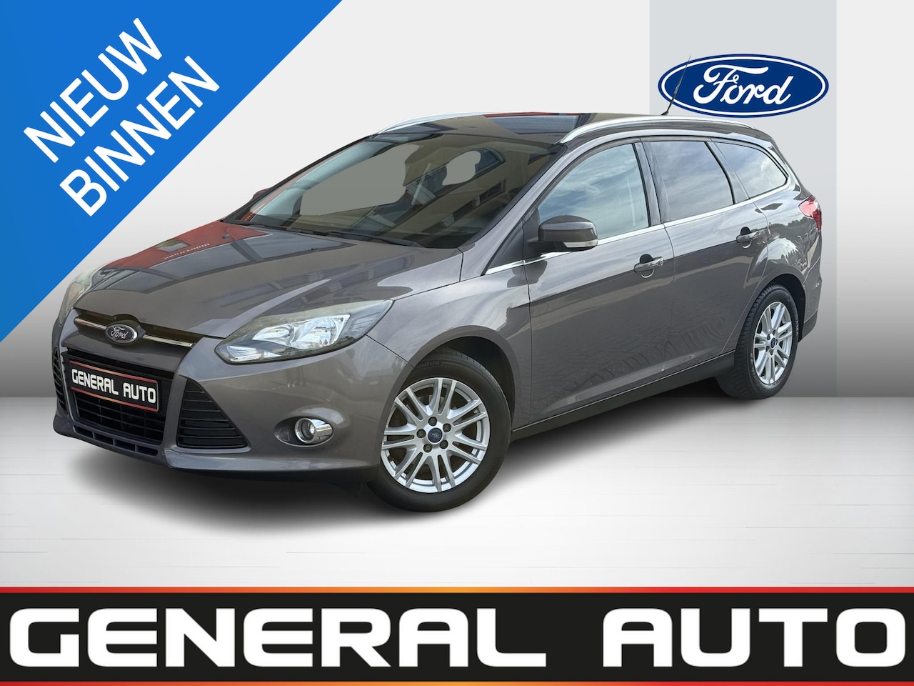 Ford Focus Wagon - 1.0 EcoBoost Titanium 1.0 EcoBoost Titanium, Nieuwe DistributieRiem - AutoWereld.nl