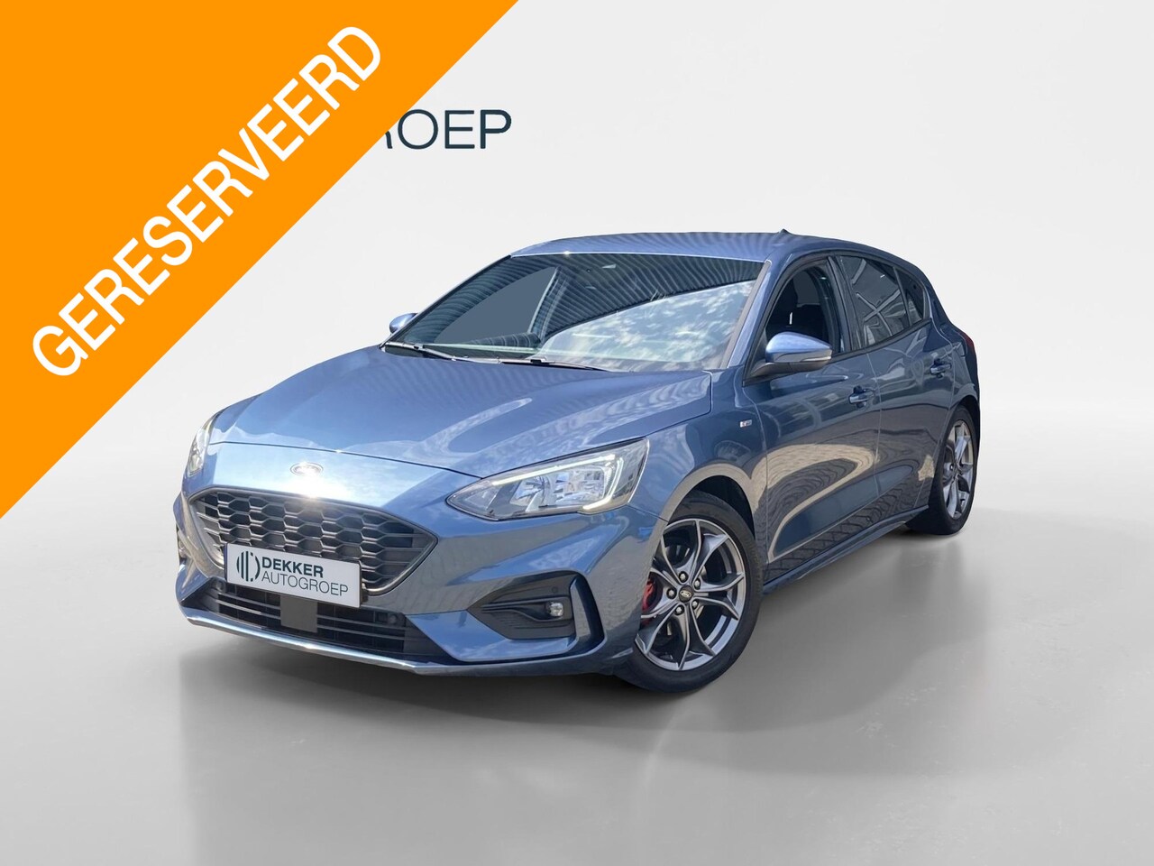 Ford Focus - 1.0 EcoBoost Hybrid 125 pk ST Line Business Afneembare trekhaak - Winter Pack - Achteruitr - AutoWereld.nl