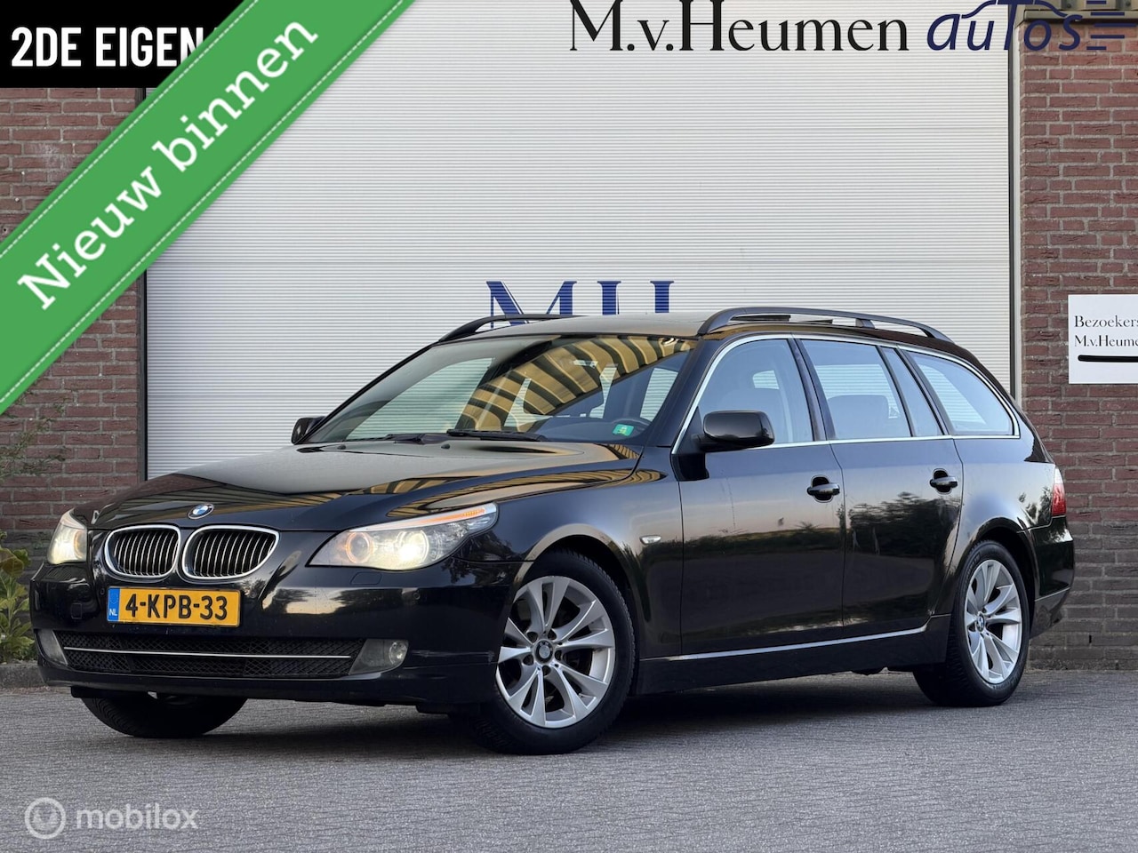 BMW 5-serie Touring - 520d Panoramadak Nappa Leder Luxe stoelen - AutoWereld.nl