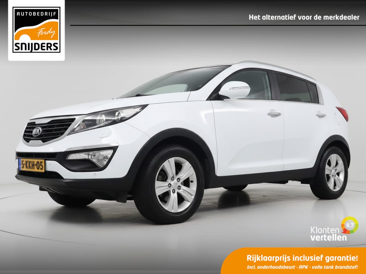 Kia Sportage - 1.6 Super Pack, Orig.NL | Leer | Xenon | Navi | Stoelverw | Keyless - RIJKLAAR + BOVAG GAR - AutoWereld.nl