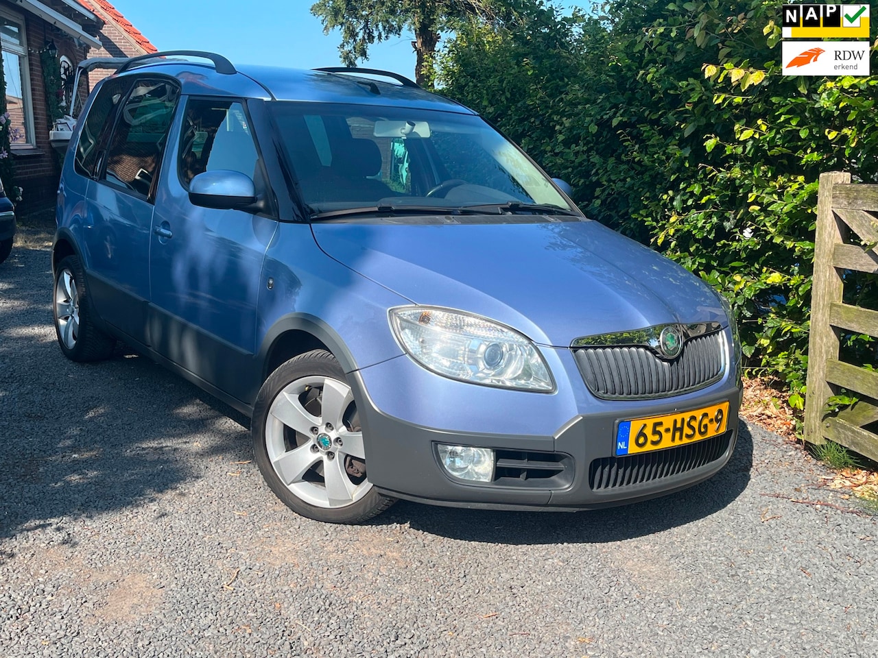 Skoda Roomster - 1.6-16V Scout|AIRCO|APK”27!|RUIME AUTO - AutoWereld.nl