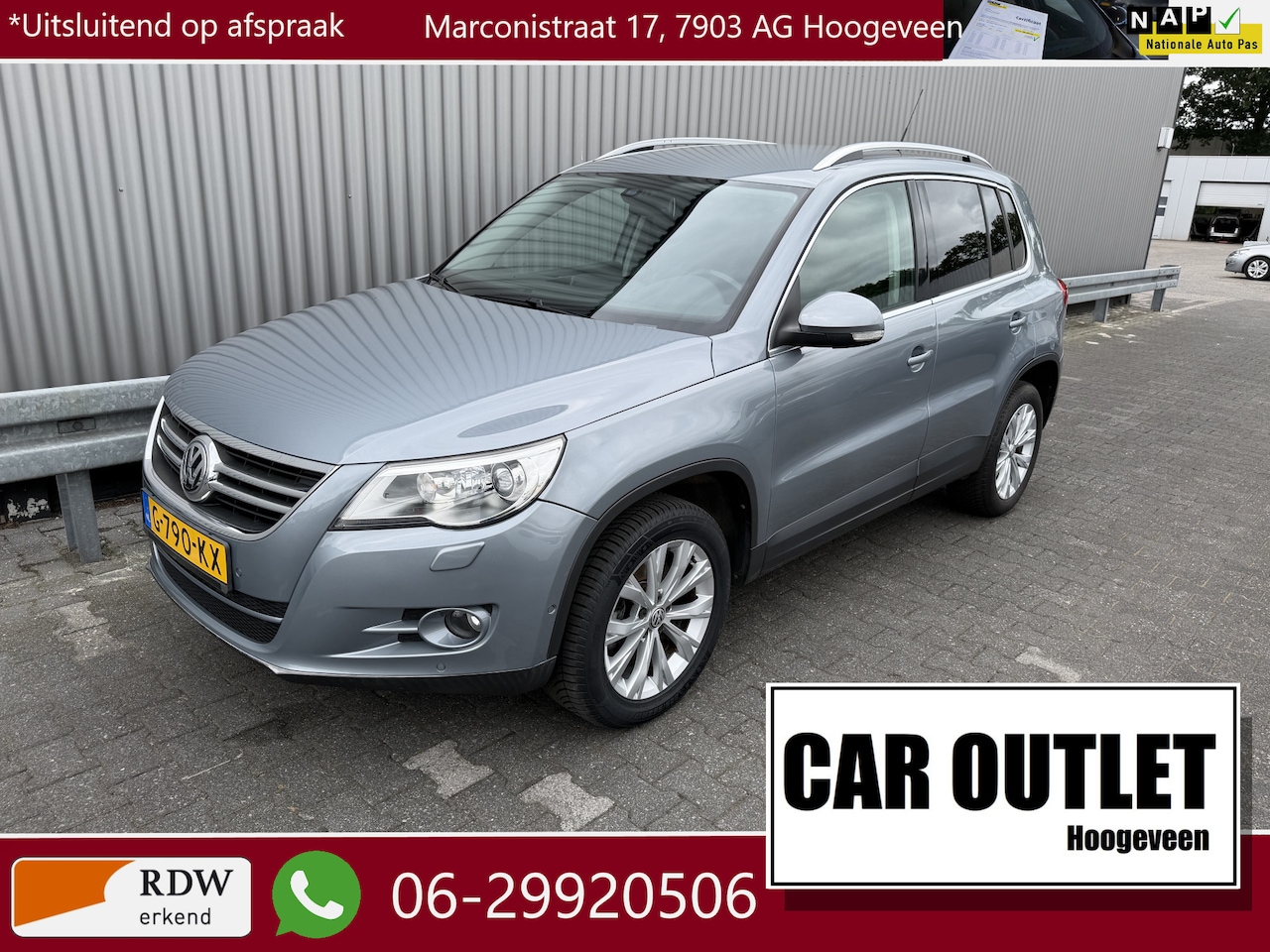 Volkswagen Tiguan - 2.0 TSI Comfort&Design 4Motion PDC, Clima, Nw APK --Inruil Mogelijk-- - AutoWereld.nl