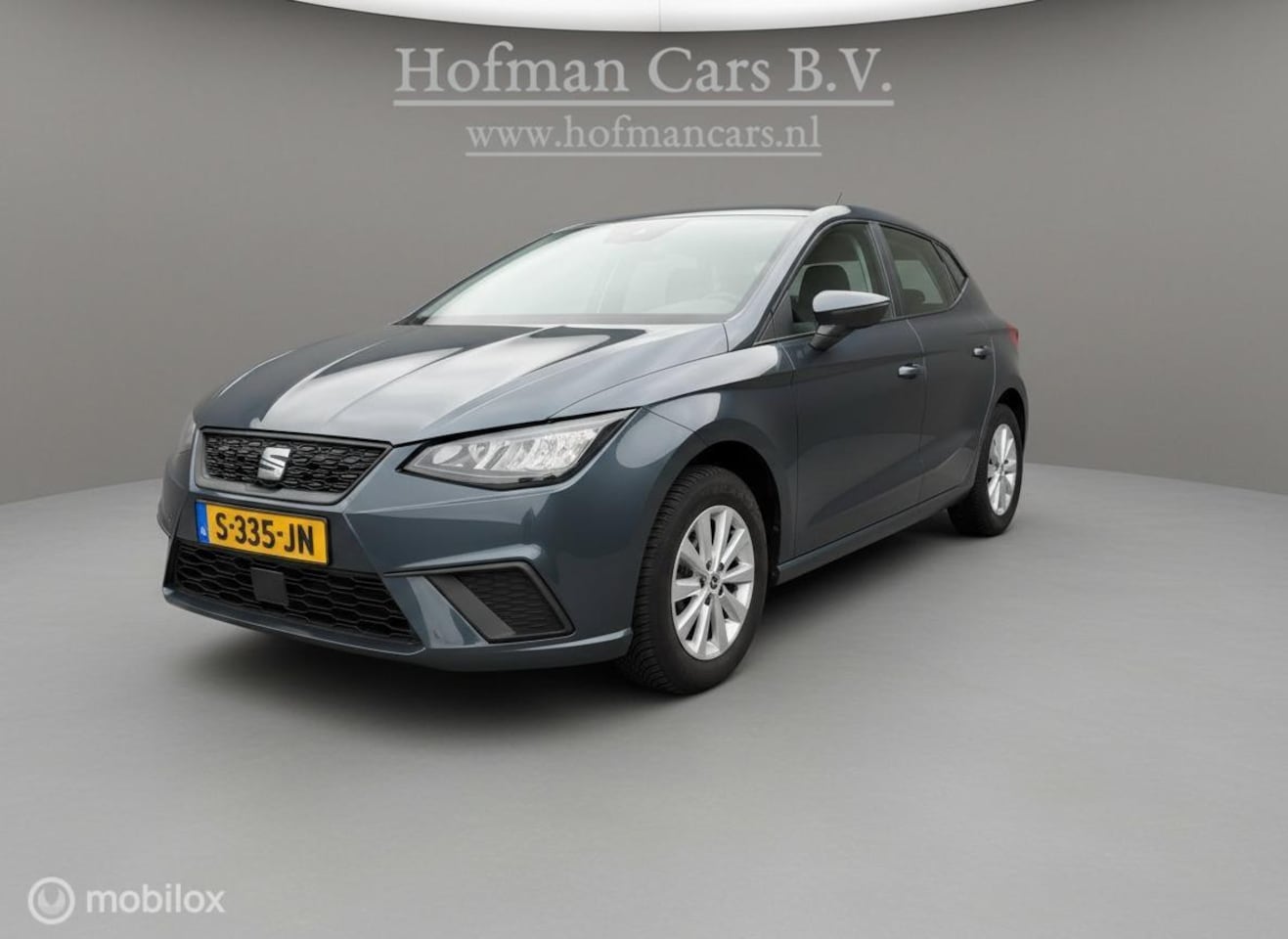 SEAT Ibiza - 1.0 EcoTSI Style | NAP | Climate control | Nederlandse Auto | Donkergrijs Metallic | 2023 - AutoWereld.nl