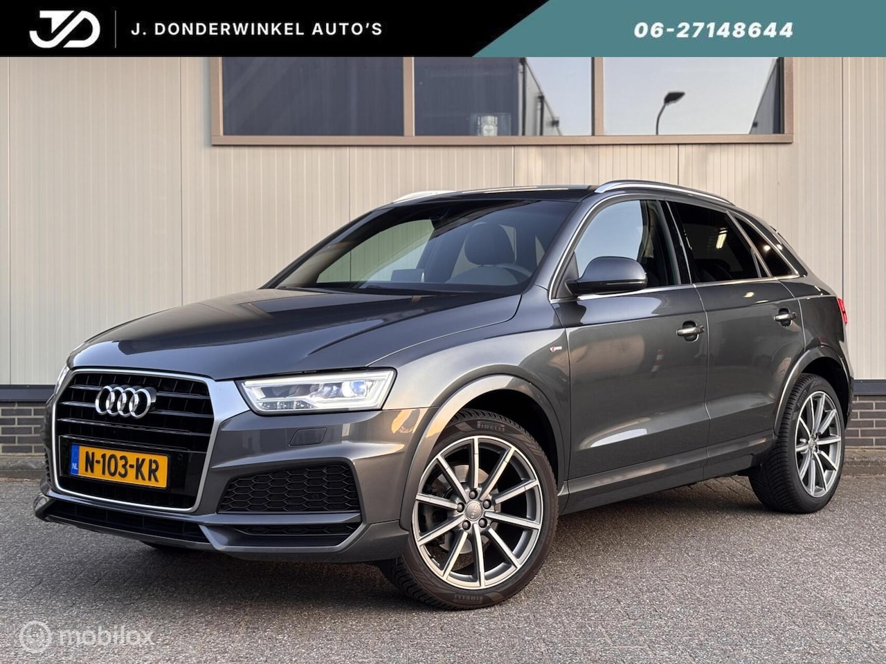 Audi Q3 - 1.4 TFSI S-Line 150PK S-Tronic LED Elektr. Stoelen - AutoWereld.nl