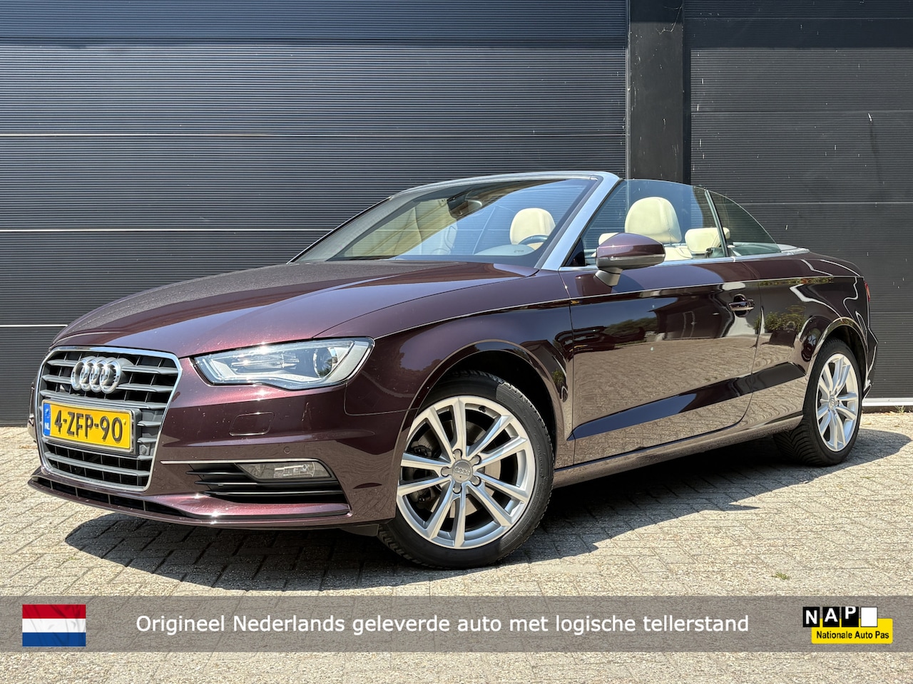 Audi A3 Cabriolet - 1.8 TFSI Ambiente Pro Line Plus | Leder | Automaat | Xenon | NL-auto - AutoWereld.nl