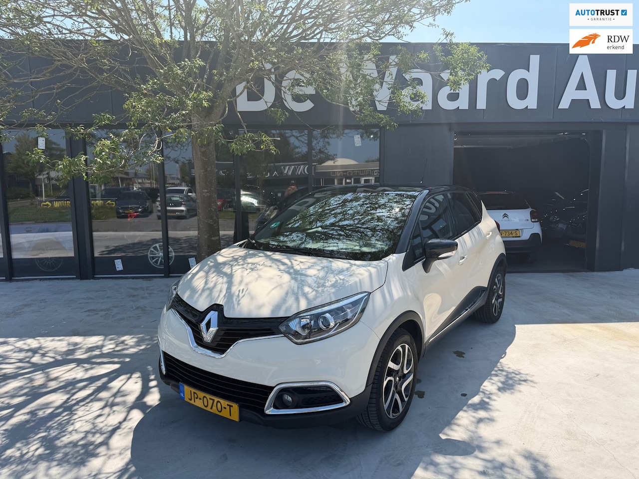 Renault Captur - 0.9 TCe Dynamique/ airco/cruise/navi/camera/dealer onderhouden/1e eigenaar/12 maanden gara - AutoWereld.nl