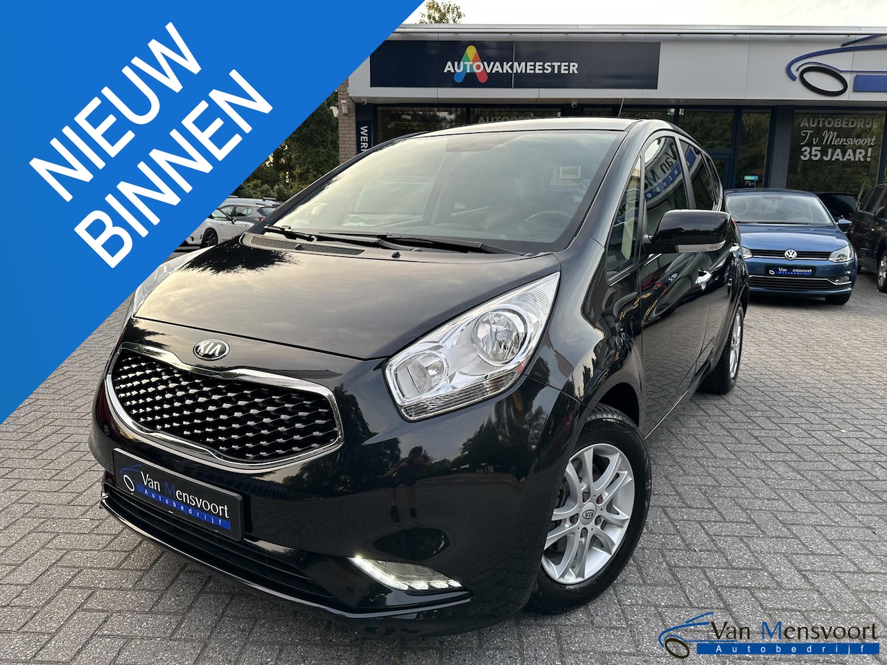 Kia Venga - 1.6 CVVT Automaat DynamicPLusLine Navi|Camera|Keyless|Allseason - AutoWereld.nl