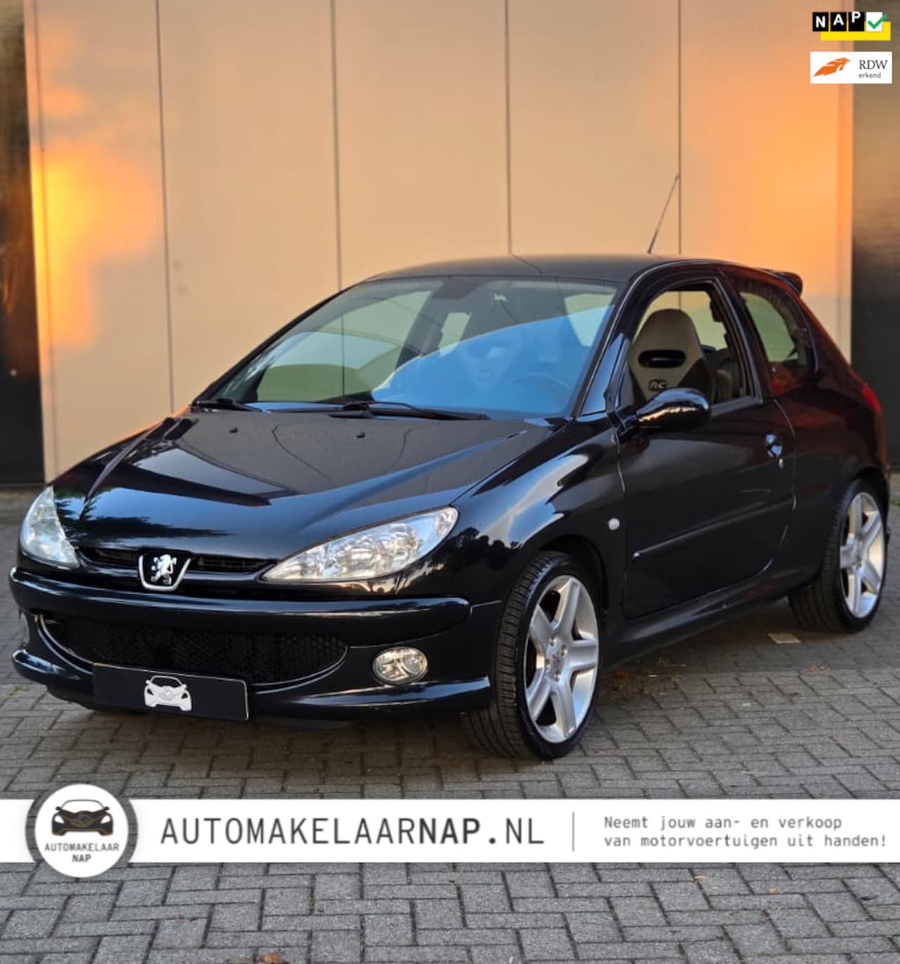 Peugeot 206 - 2.0-16V RC - Org. NL / Dealer onderhouden !! / 177 PK / Uniek / - AutoWereld.nl