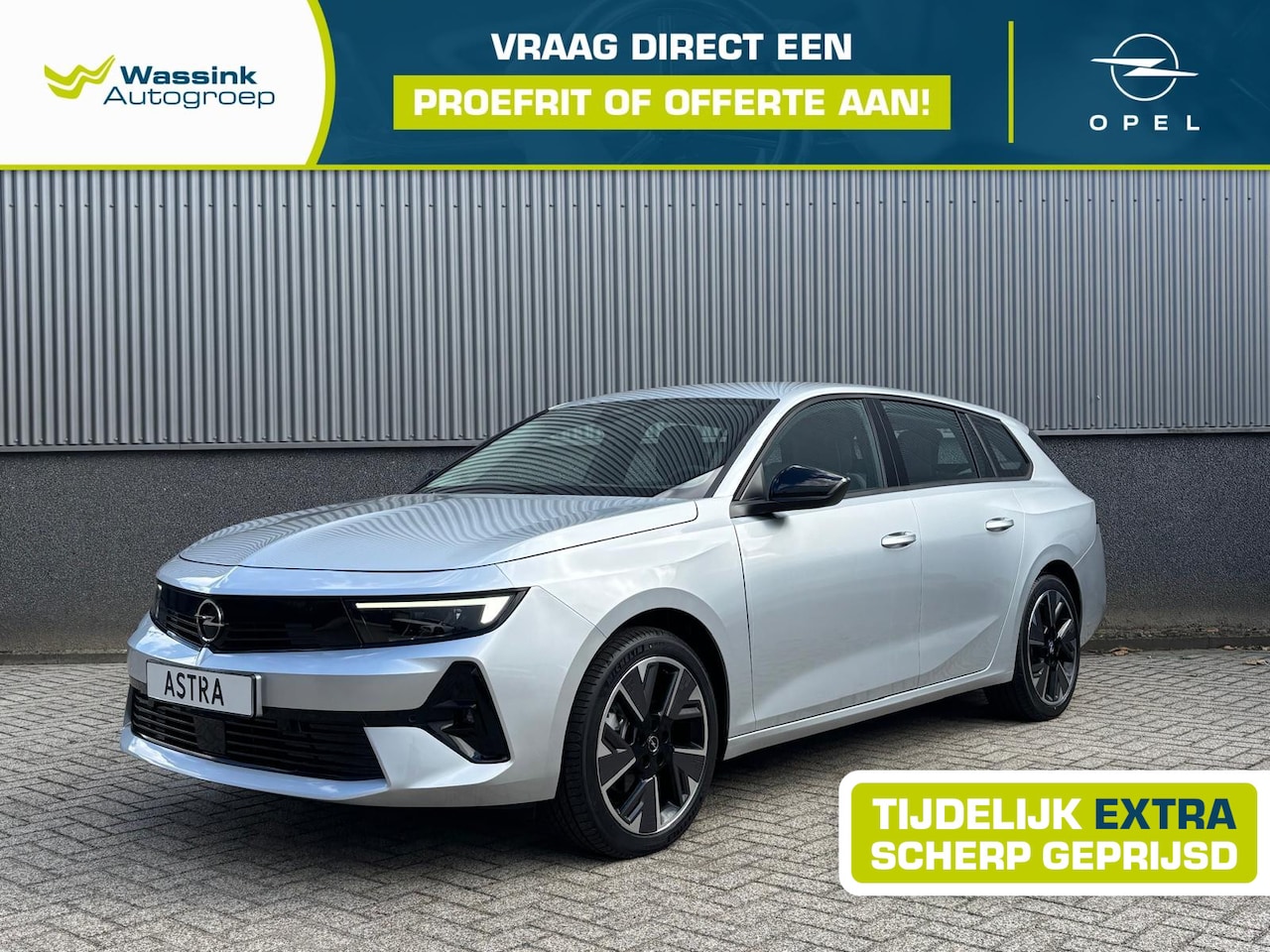 Opel Astra Sports Tourer - 54kWh 156pk Aut Edition - AutoWereld.nl