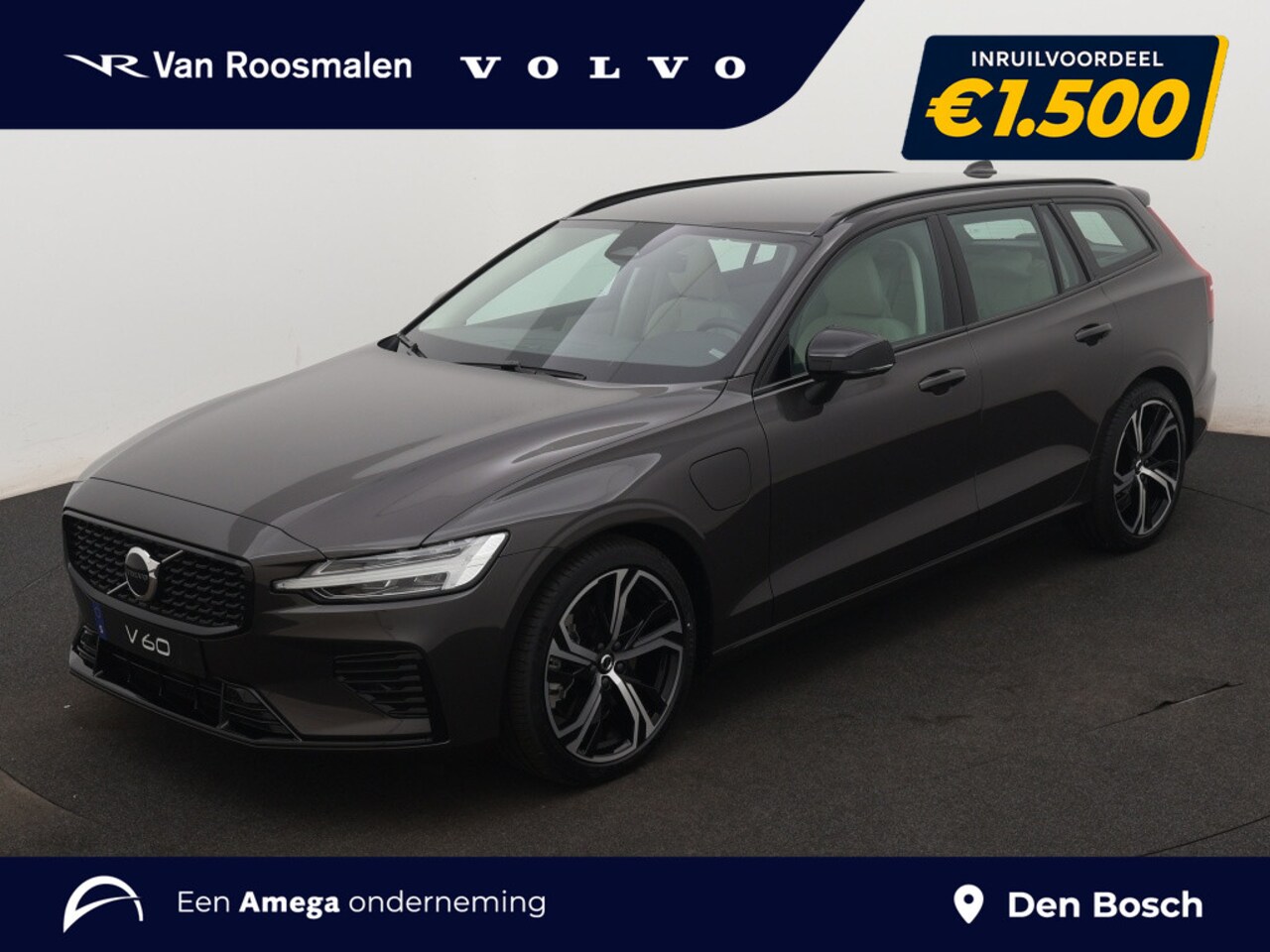 Volvo V60 - 2.0 T6 AWD Plus Dark | nappa leder | 19 inch - AutoWereld.nl