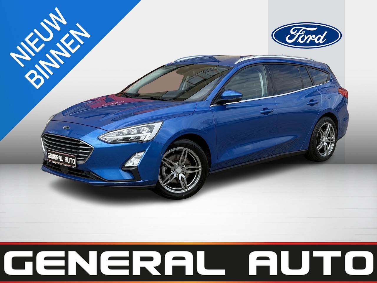 Ford Focus Wagon - 1.0 EcoBoost ST Line X, Navi, Led - AutoWereld.nl