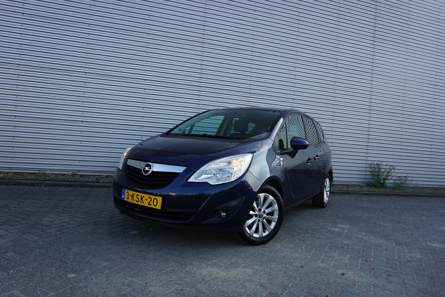 Opel Meriva - 1.4 Turbo Cosmo Airco / Cruise / Half leder / Elektr. ramen / Lm velgen - AutoWereld.nl