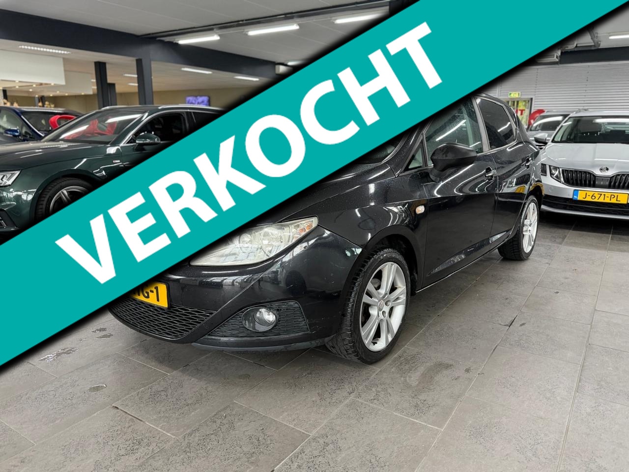 SEAT Ibiza - 1.6 Stylance 5-deurs airco elektrische pakket cruise controle lm-velgen - AutoWereld.nl