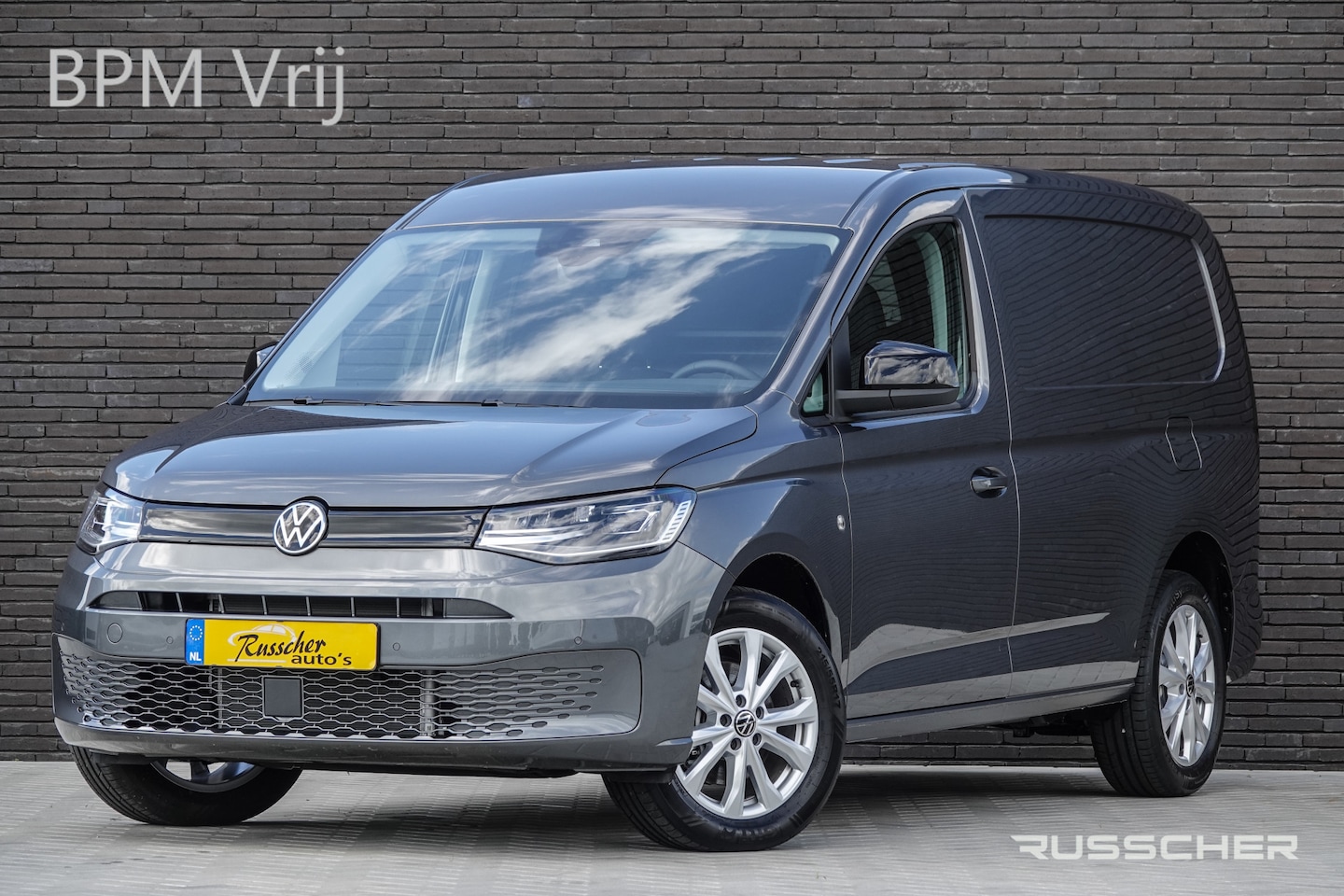 Volkswagen Caddy Cargo Maxi - L2 | 2.0Tdi 122Pk Aut. | Style | Stoel-Stoel | Achteruitrijcamera | 17'' | Indium Grey - AutoWereld.nl