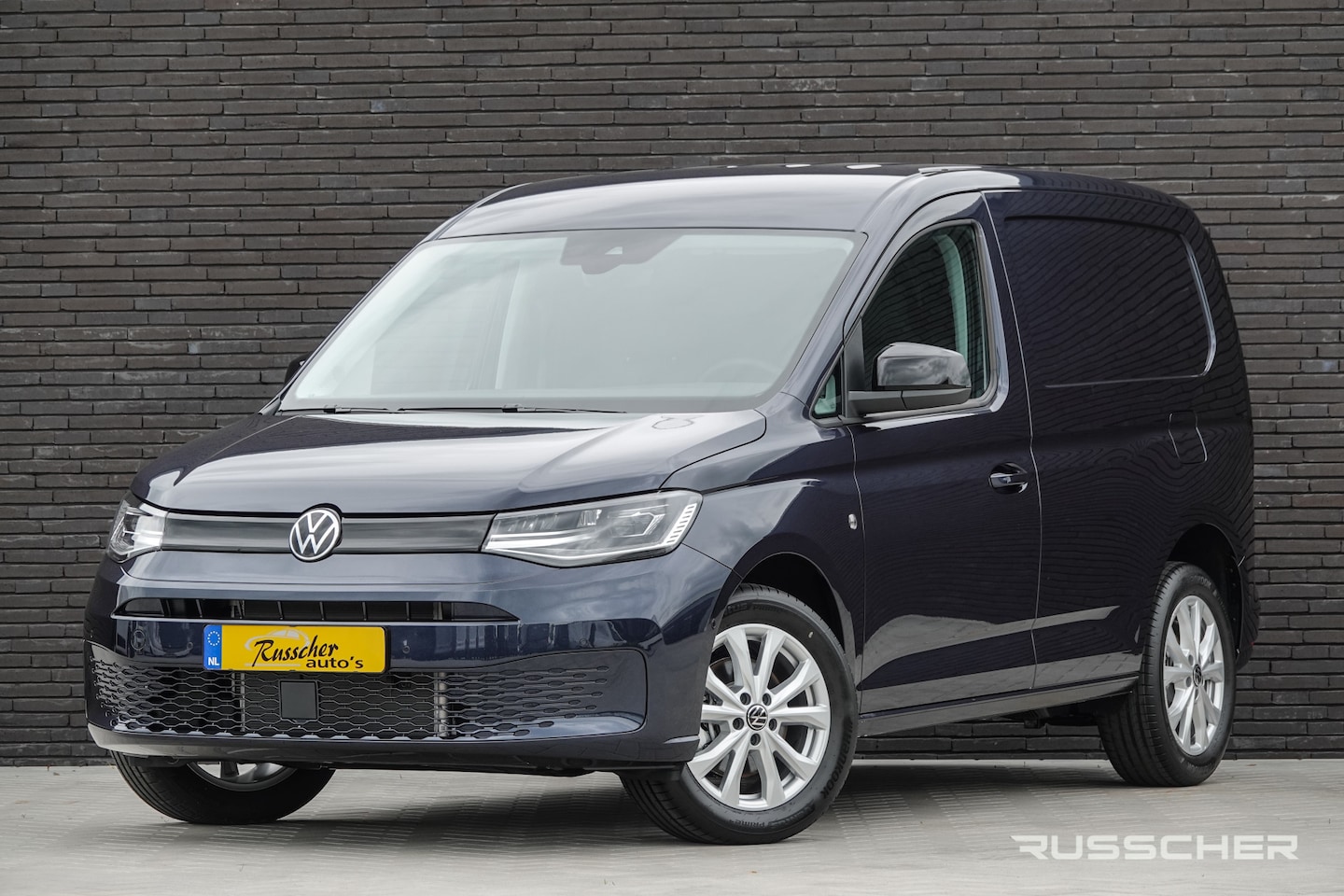 Volkswagen Caddy Cargo - L1 | 2.0Tdi 122Pk Aut. | Style | Stoel-Stoel | Achteruitrijcamera | 17'' | Starlight Blue - AutoWereld.nl