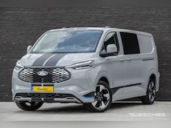 Ford Transit Custom - E-Transit L2H1 218Pk Aut. | Dubbele Cabine | Nieuwe 71kWh Accu | 5-Persoons | Elektrisch |