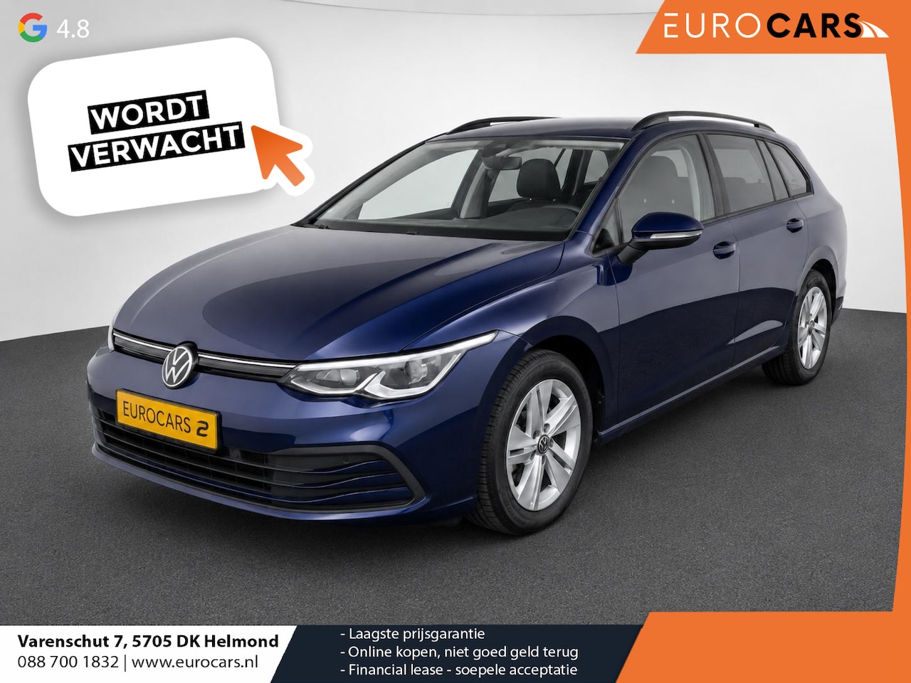 Volkswagen Golf Variant - 1.5 eTSI Life Business Trekhaak Airco ECC Navi Carplay Adaptive Cruise Control Full LED St - AutoWereld.nl