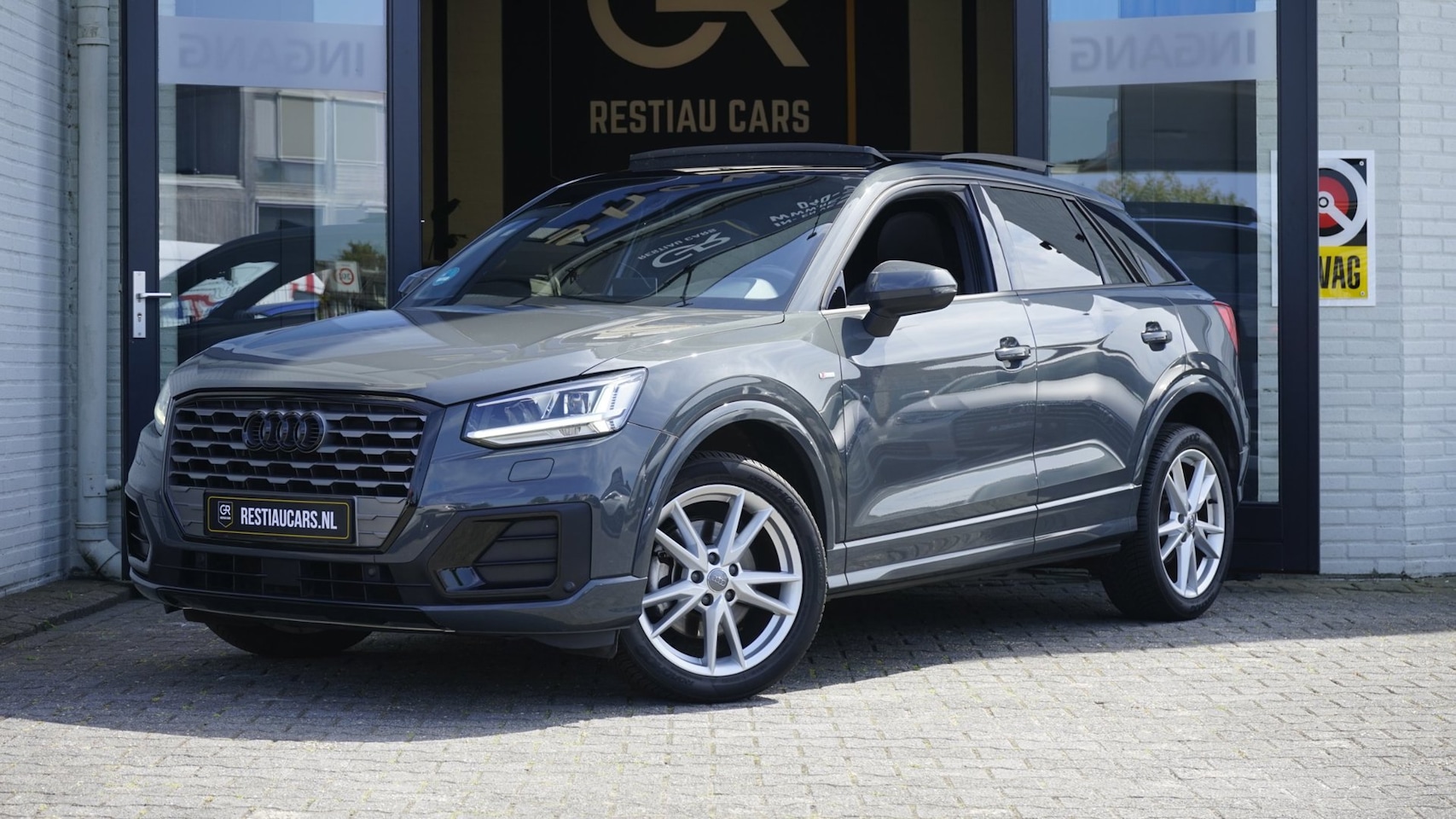 Audi Q2 - 35 TFSI 1.4 S-Line AUTOMAAT-AUDI SOUND-CAMERA-CLIMA-FULL LED-KEYLESS-NAVIGATIE-PANORAMA-ST - AutoWereld.nl