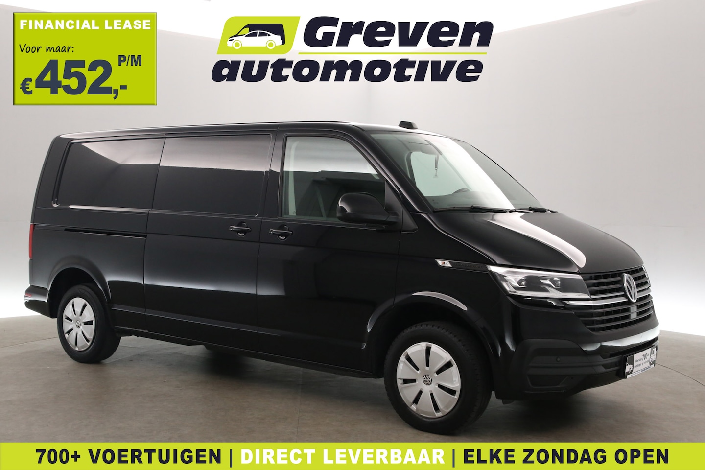 Volkswagen Transporter - 2.0 TDI L2H1 150PK | Automaat | Airco | Camera | Cruise | Trekhaak | 3 Zits | Carplay | LE - AutoWereld.nl