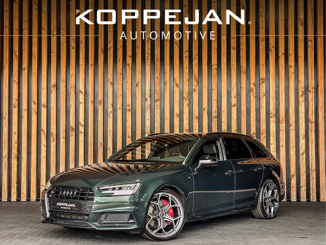 Audi A4 Avant - S4 3.0 TFSI 354pk Quattro Pro Line Plus | UNIEK! | GOTLAND GREEN METALLIC | STOELVENTILATI - AutoWereld.nl
