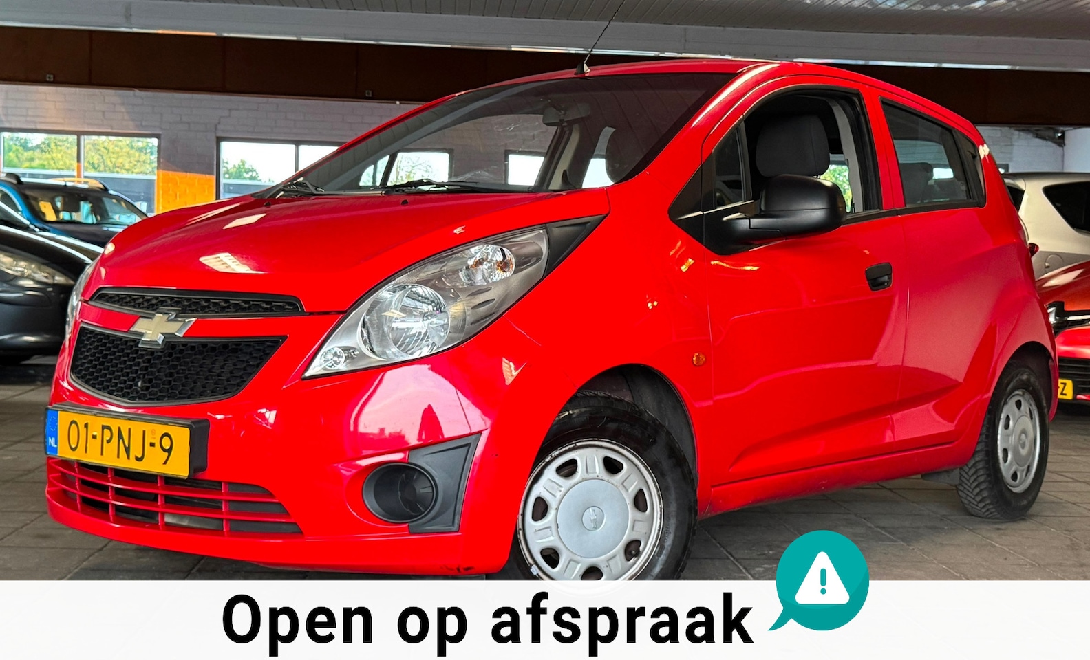 Chevrolet Spark - 1.0 16V LS Bi-Fuel|NAP|APK03-27|139DKM!|Airco|5Deurs|PerfectOH - AutoWereld.nl