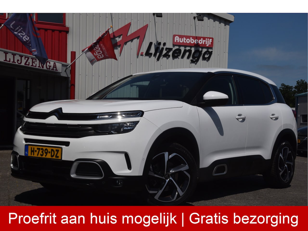 Citroën C5 Aircross - 1.2 PureTech Feel Carplay | Adaptive cruise | DAB | Camera | Keyless | Trekhaak - AutoWereld.nl