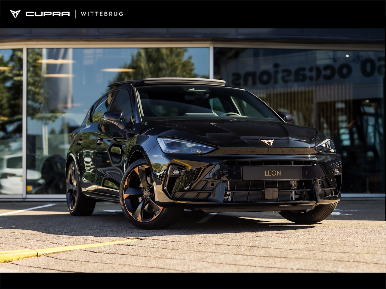CUPRA Leon - 1.5 TSI e-Hybrid Business Panorama Dak - Elektrisch Verstelbare Bestuurdersstoel - Sennhei - AutoWereld.nl