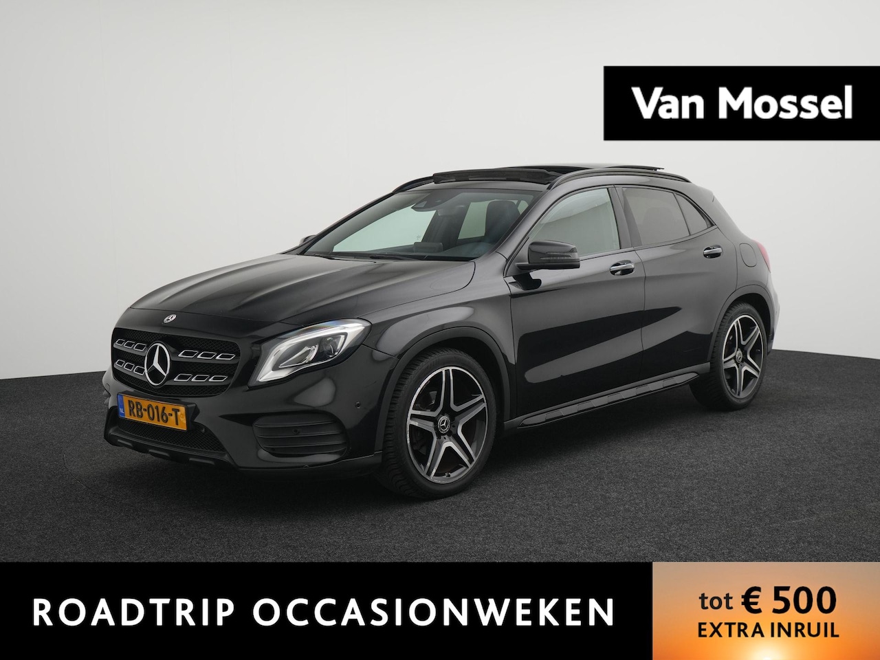 Mercedes-Benz GLA-Klasse - 180 Premium Plus AUTOMAAT | PANORAMADAK | SPORTSTOELEN | MEMORY | AMG-LINE | CAMERA | NAVI - AutoWereld.nl