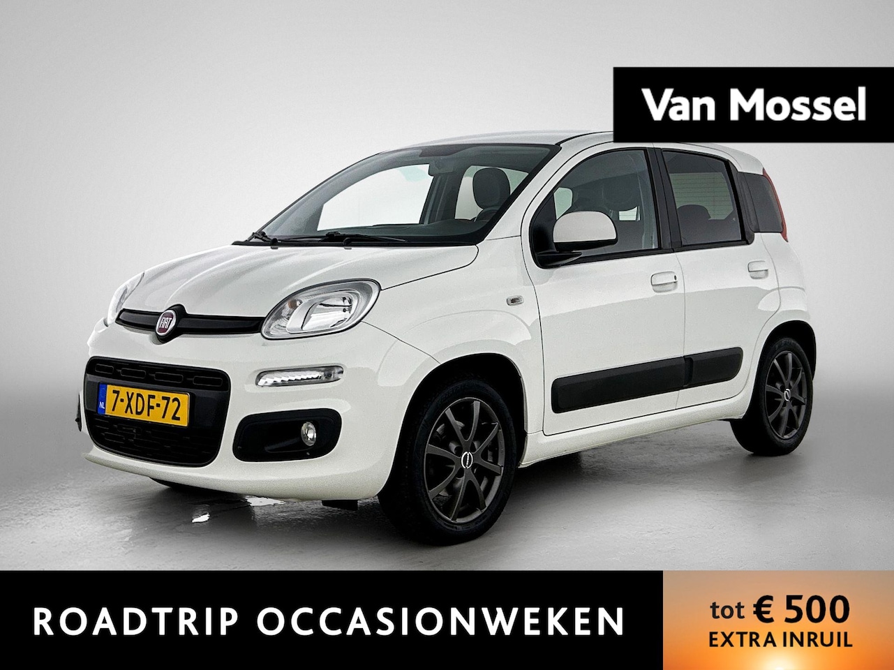 Fiat Panda - 0.9 TwinAir Lounge | AIRCO | ELEKTRISCHE RAMEN | LICHTMETALEN VELGEN | AUX | GETINTE RUITE - AutoWereld.nl