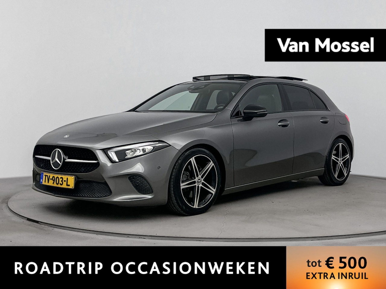 Mercedes-Benz A-klasse - 220 Launch Edition AMG | PANORAMADAK | NAVIGATIE | CAMERA | HALF-LEDER - AutoWereld.nl