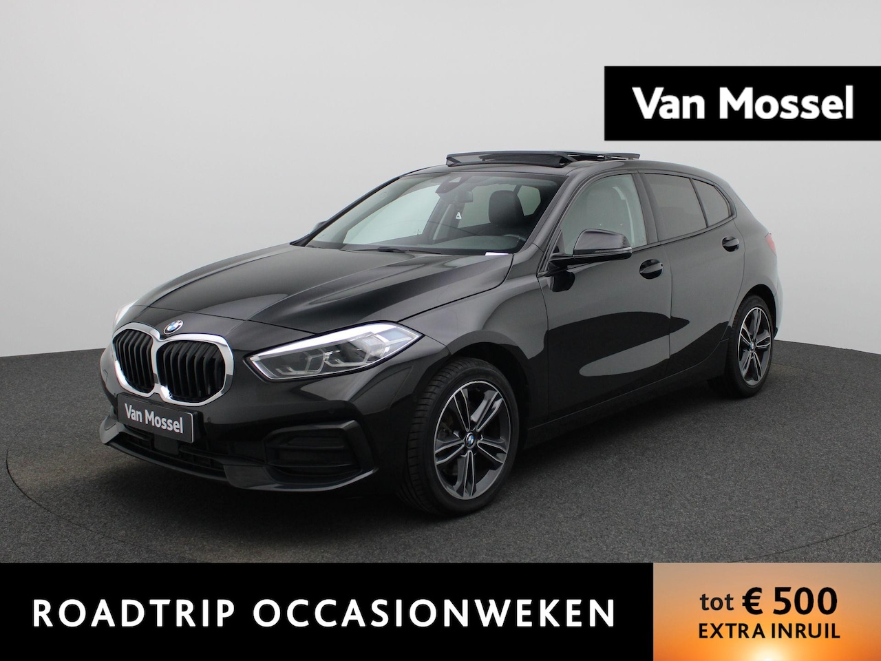 BMW 1-serie - Hatch 118i Automaat | Panoramadak | Leder | Camera | Harman Kardon | Navigatie - AutoWereld.nl