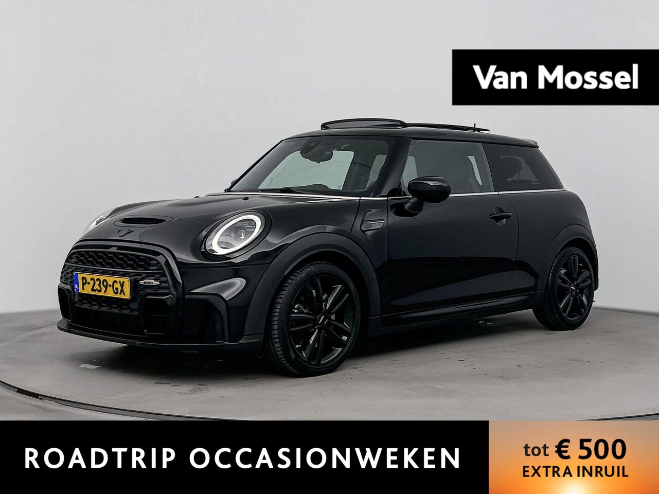 MINI 3-Deurs - 2.0 Cooper S Rockingham GT Edition | PANORAMADAK | CAMERA | JOHN COOPER WORKS | BLACKPACK - AutoWereld.nl