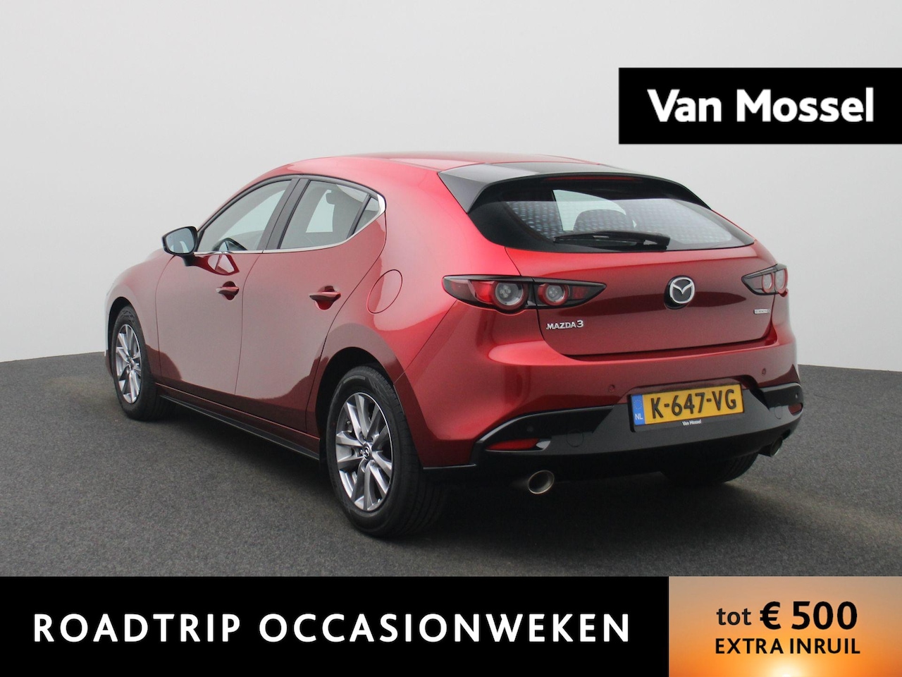 Mazda 3 - 2.0 e-SkyActiv-X M Hybrid 186 | ACC | Head-up display | Keyless | DAB | Navi | Airco | - AutoWereld.nl
