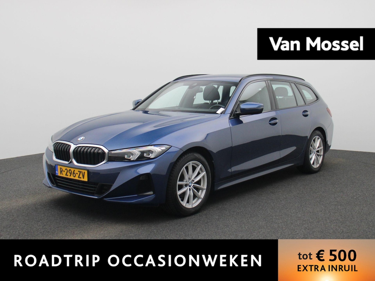 BMW 3-serie Touring - 318i AUTOMAAT | LEDER | NAVIGATIE | APPLE CARPLAY | PARKEERSENSOREN - AutoWereld.nl