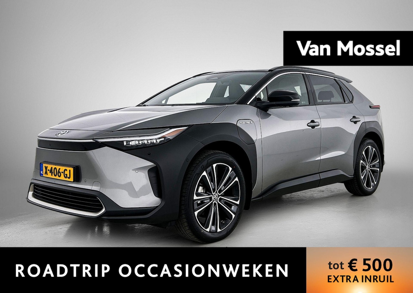 Toyota bZ4X - Premium 71 kWh | TREKHAAK | PANODAK | CAMERA | JBL AUDIO | LEER | NAVIGATIE | STOELVERWARM - AutoWereld.nl