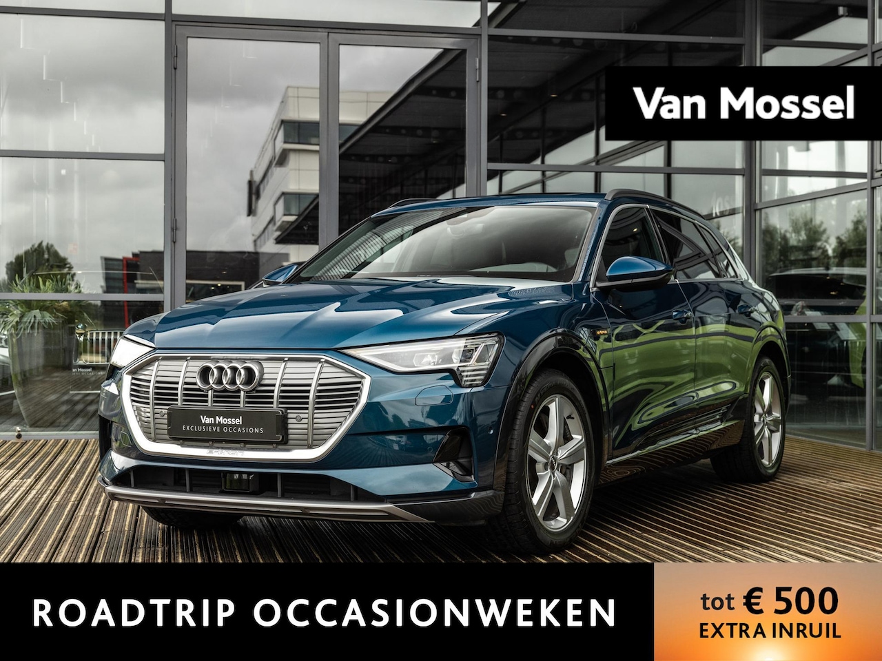 Audi e-tron - e-tron 55 quattro 95 kWh | SOH 90% | SPORTSTOELEN | PANORAMA/SCHUIF-KANTELDAK | STOELMEMOR - AutoWereld.nl